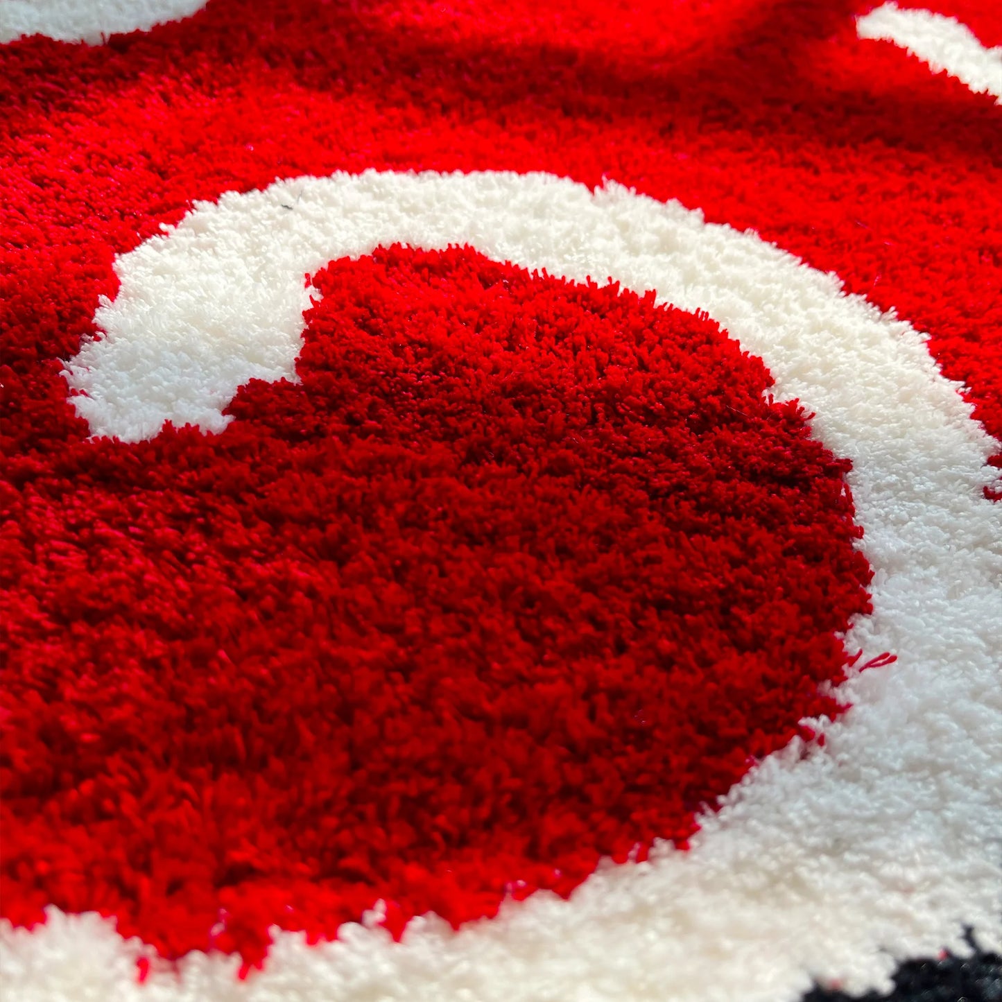 Red Anime Cloud Rug